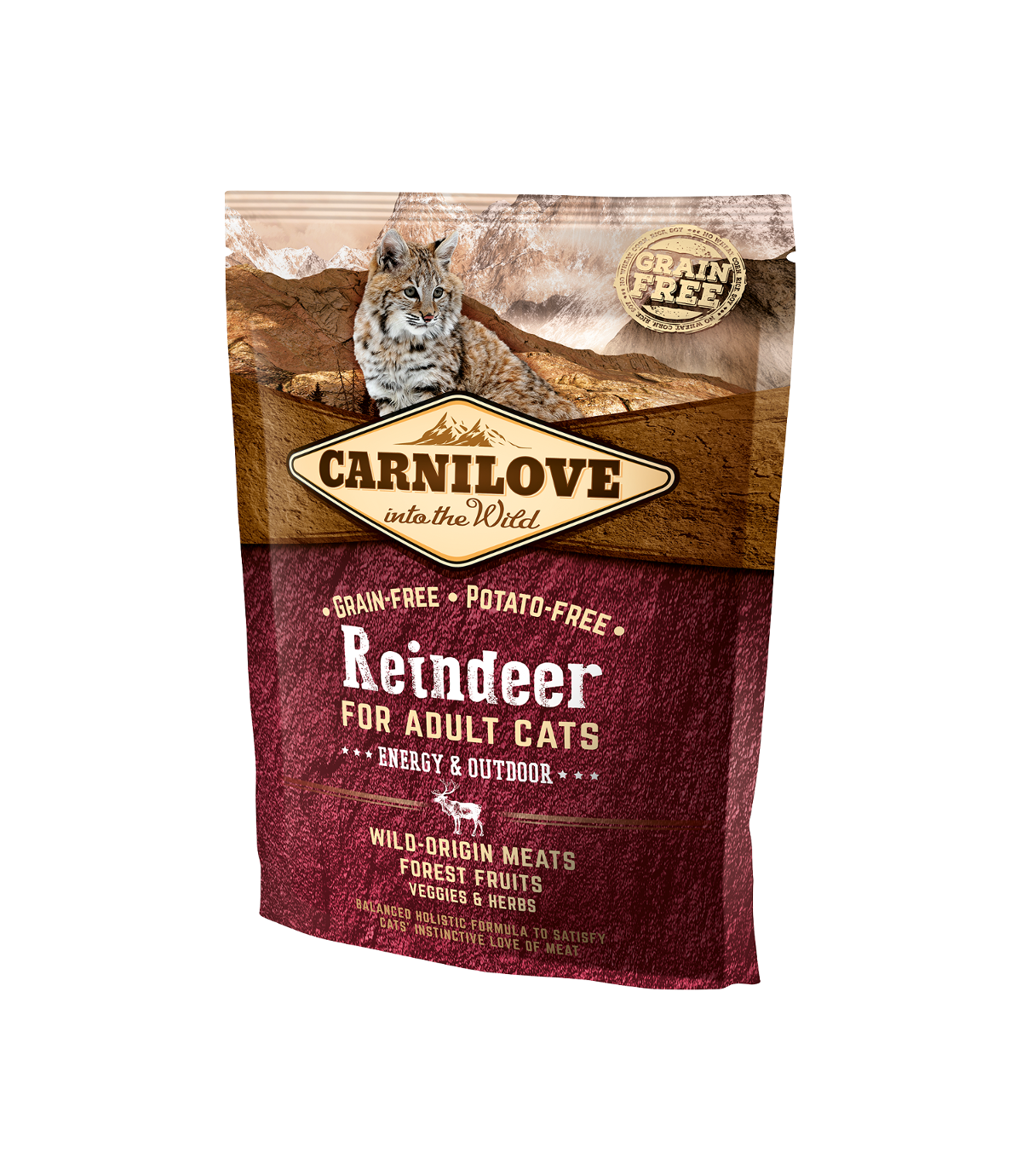 Carnilove Cat Reindeer Energy & Outdoor - 0,4kg