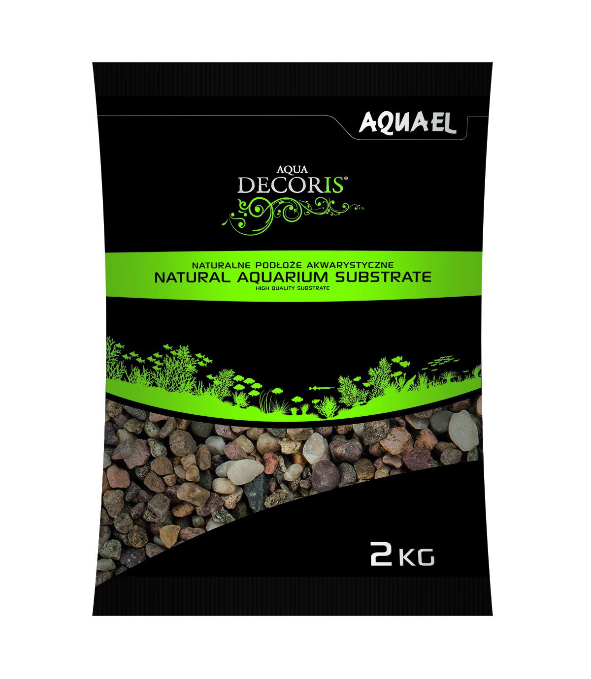 Natural Multicolored Gravel 5-10mm 2kg