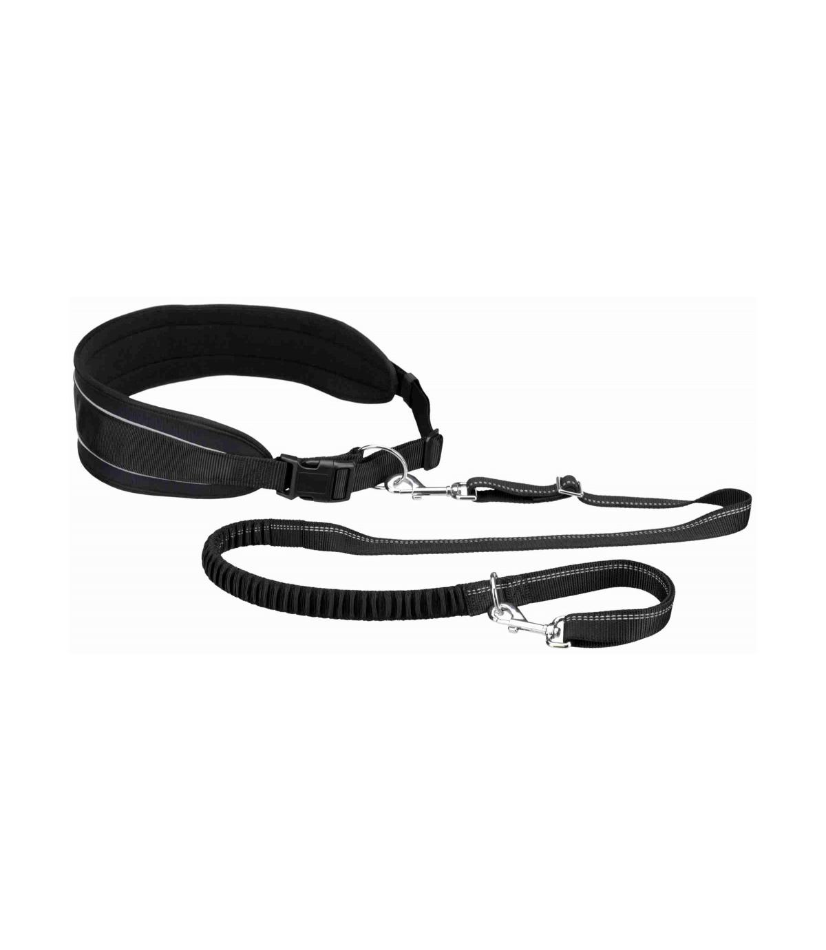 Smycz z pasem biodrowym - 75-120cm