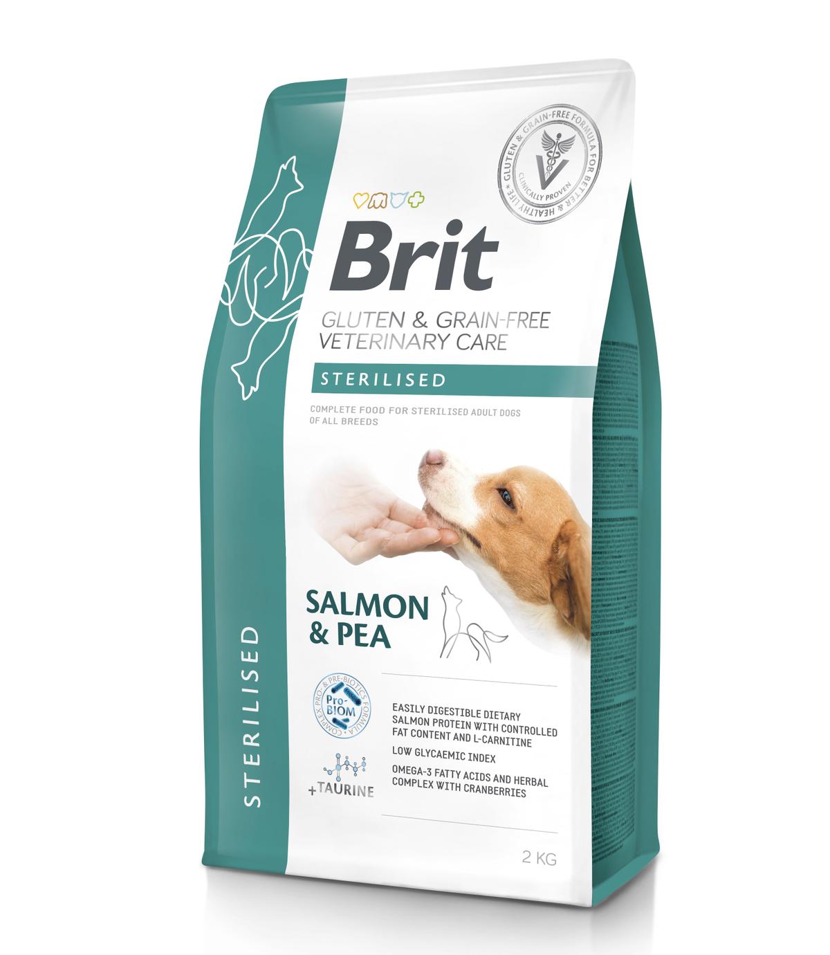 Brit Veterinary Diets Dog GF Sterilised 2kg