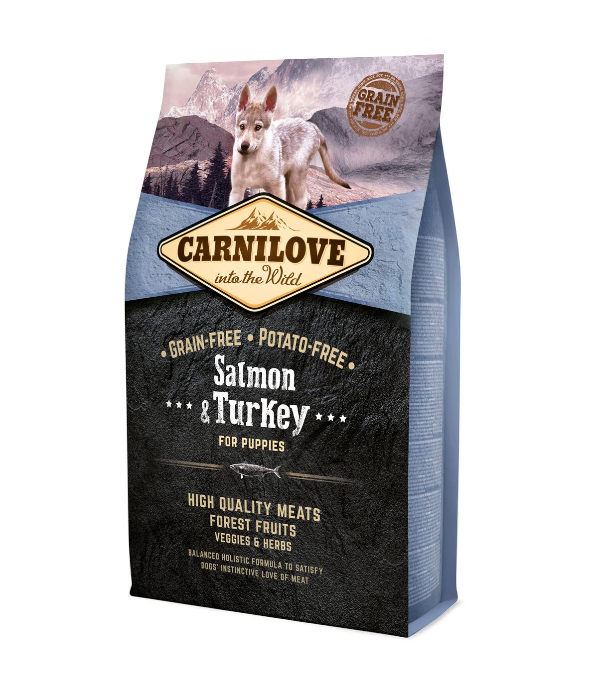 Carnilove Puppies Salmon & Turkey 4kg