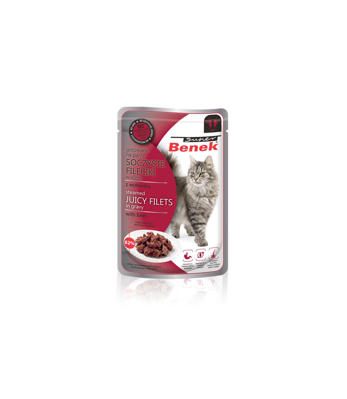 Super Benek Fileciki w sosie 85g