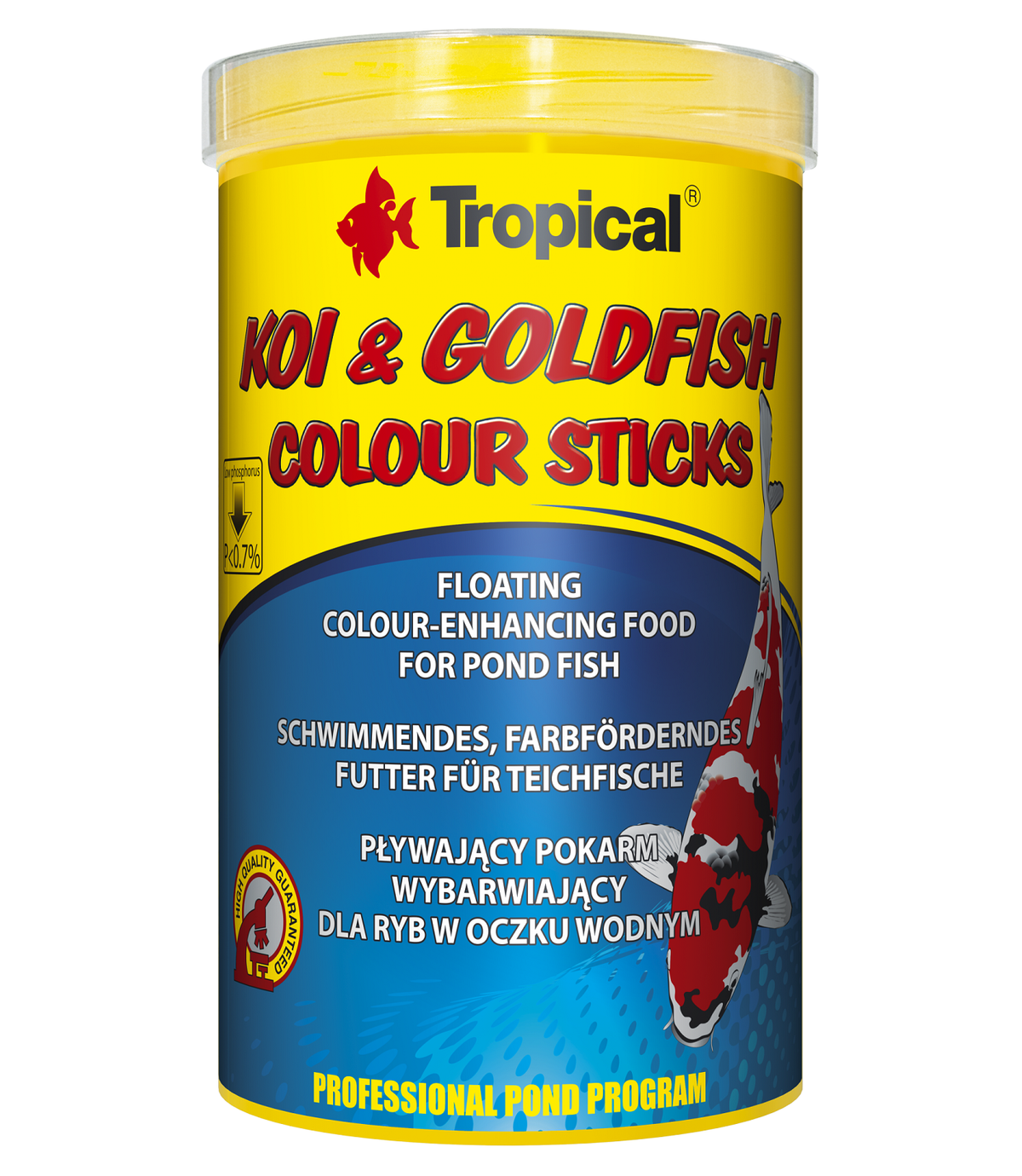 Koi & Goldfish Colour Sticks 1l worek
