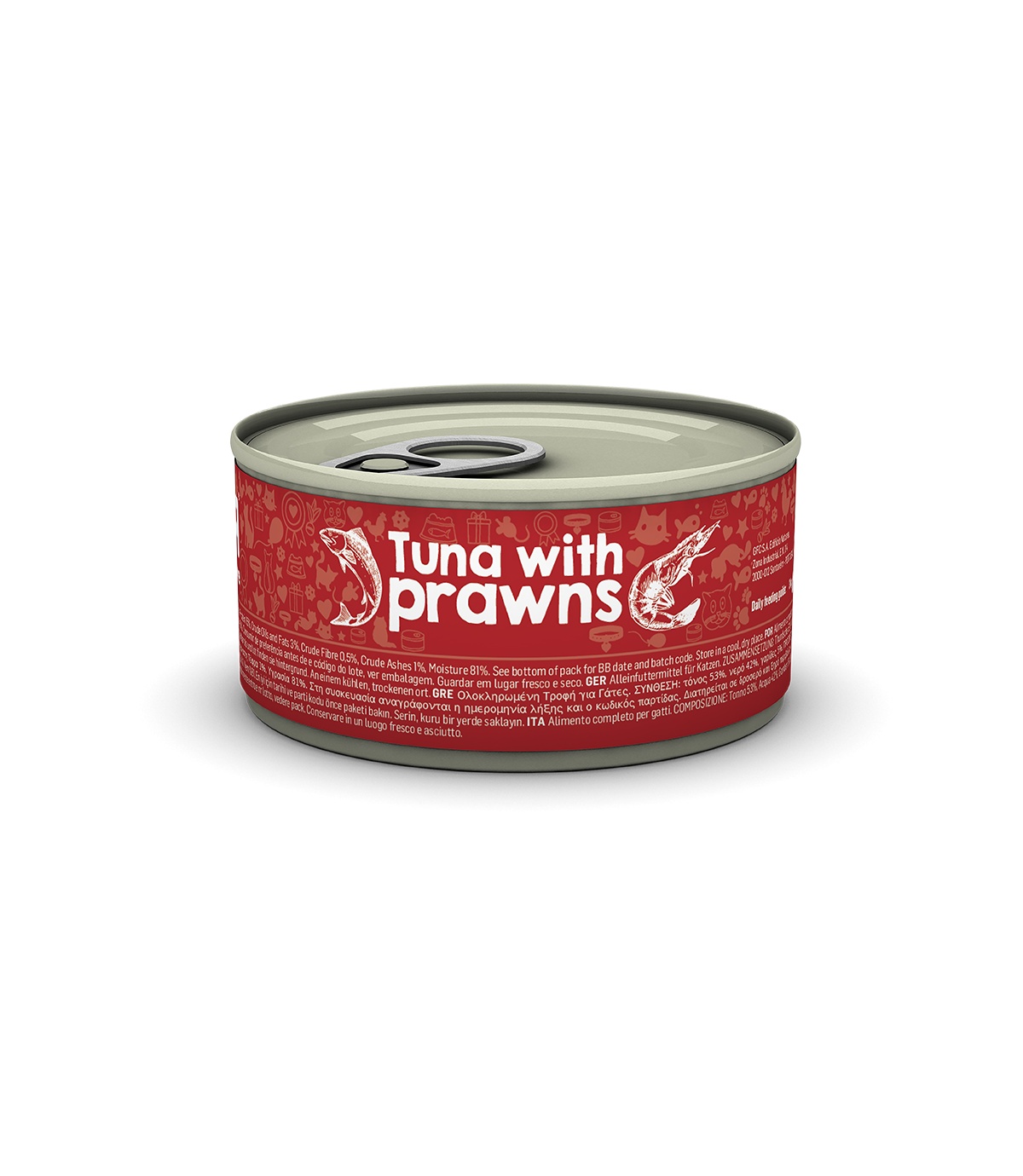 Naturea Tuna with Prawns 85g