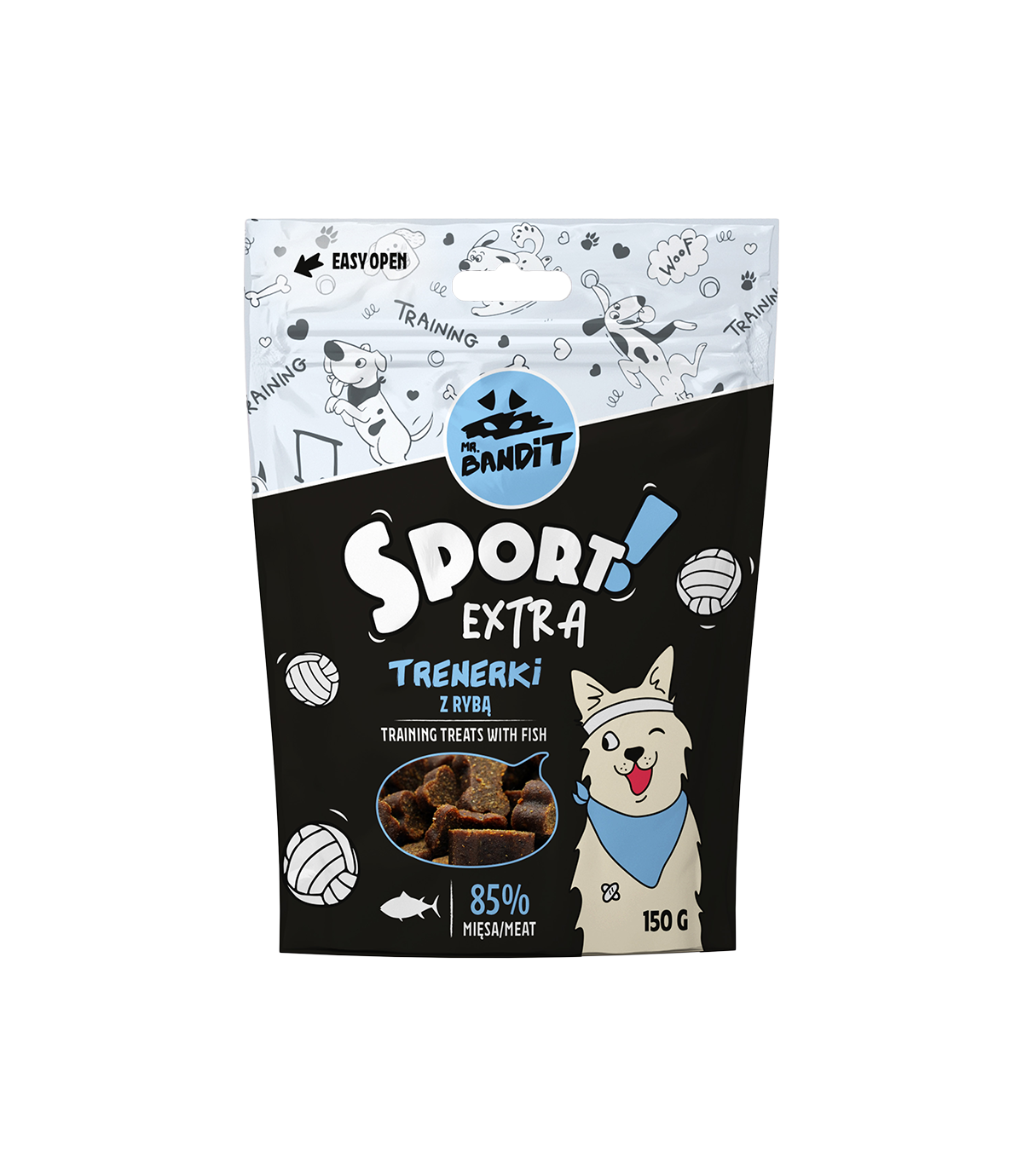 Mr. Bandit Sport Extra Trenerki z rybą 150g