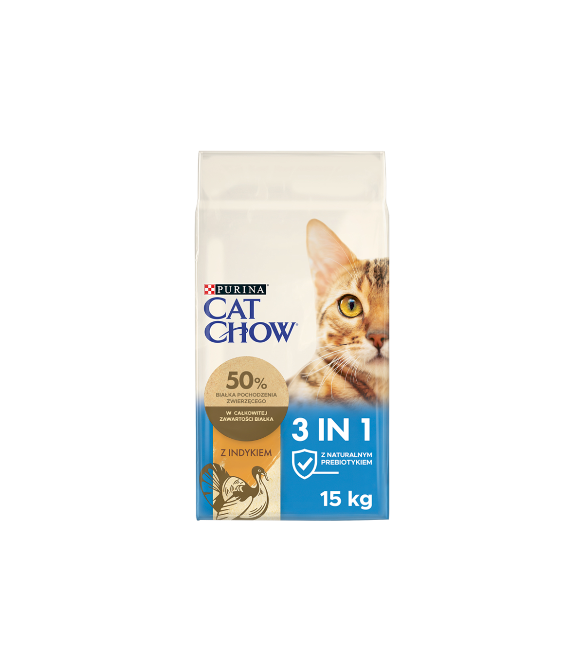 Purina Cat Chow 3w1 15kg