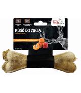 Kość do żucia z jeleniem i morelą 13,5 cm