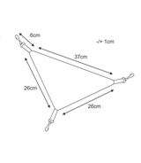Hamak trójkątny dla gryzoni