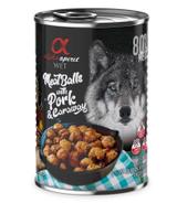 Alpha Spirit Mięsne klopsiki z z wieprzowiną i kminkiem 400g