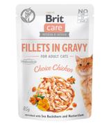 Brit Care Cat Fillets in Gravy Chicken 85g