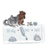 Puur chinchilla & degu 500g