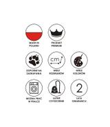 Velvet Legowisko Daisy szare - 80cm