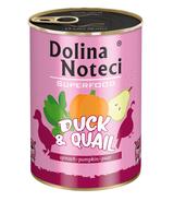 Dolina Noteci Superfood Kaczka i przepiórka 400g
