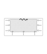 DUVO+ Siatka zabezpieczająca przeźroczysta 4x3m