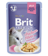 Brit Premium Cat Adult Chicken Fillets w galaretce 85g