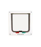 DUVO+ drzwi dla kota z tunelem 19x19,7 cm