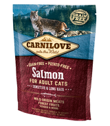 Carnilove Cat Salmon Sensitive & Long Hair - 0,4kg
