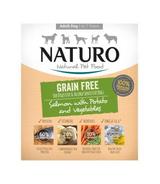 Naturo Grain Free łosoś z ziemniakami i warzywami 400g