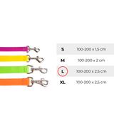 Smycz regulowana 7 in 1 Samba L