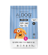 Aldog Puppy Junior Mini Pork & Rice 3kg