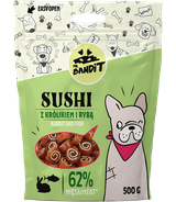 Mr. Bandit Sushi Królik z rybą 500g