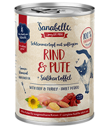 Sanabelle Adult with juicy Beef & Turkey & Sweet Potato 380g