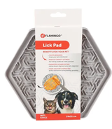 Flamingo Lick Pad Jelly Hexagon 24x21 cm