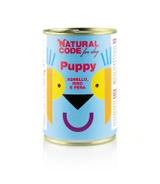Natural Code Puppy Lamb, rice and pear 400g