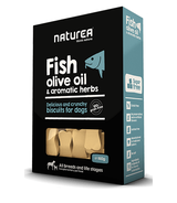 Naturea Biszkopty Ryba z Oliwą z Oliwek i Aromatycznymi Ziołami 140g