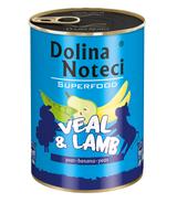 Dolina Noteci Superfood Cielęcina i Jagnięcina 400g