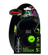 Flexi Black Design S 5m linka