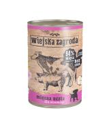 Wiejska Zagroda dla szczeniąt Mięsna Uczta 400g