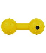 Hantel gumowy z dzwoneczkiem - 12cm