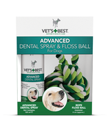 Vet's Best Spray do zębów 120ml + piłka sznurkowa