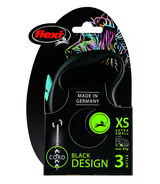 Flexi Black Design XS 3m linka