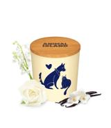 Animal Island świeca kremowa Białe Kwiaty