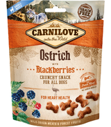 Carnilove Crunchy Snack Ostrich & Blackberries - 200g