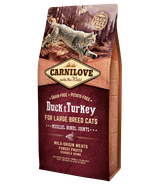 Carnilove Cat Large Breed Duck & Turkey - 6kg