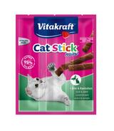 Vitakraft Cat-Stick Mini - kaczka i królik