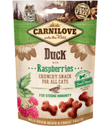Carnilove Crunchy Duck with raspberries 50g
