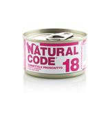 Natural Code Cat 18 Tuna and ham 85g