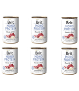 Brit Mono Protein Lamb & Rice 6x400g