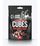 John Dog Soft Bites Cubes 95% Swiss Beef 120g