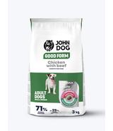John Dog Kurczak z wołowiną i ryżem dla dorosłych psów małych ras 3kg