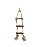 Drabinka linowa - 3 szczeble / 40 cm