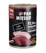 Pan Mięsko dla psa Indyk z jeleniem 400g
