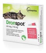 Dronspot 60mg - roztwór dla kotów od 2,5 do 5kg