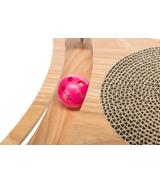 Drapak kartonowy z drewnianą ramką