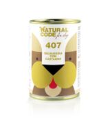 Natural Code DOG 407 game with chestnuts 400g