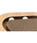 Kartonowy drapak leżący dla kota